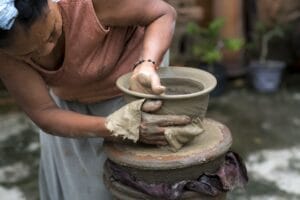 A woman doing pottery career counselling
 career counseling near me, care counseling